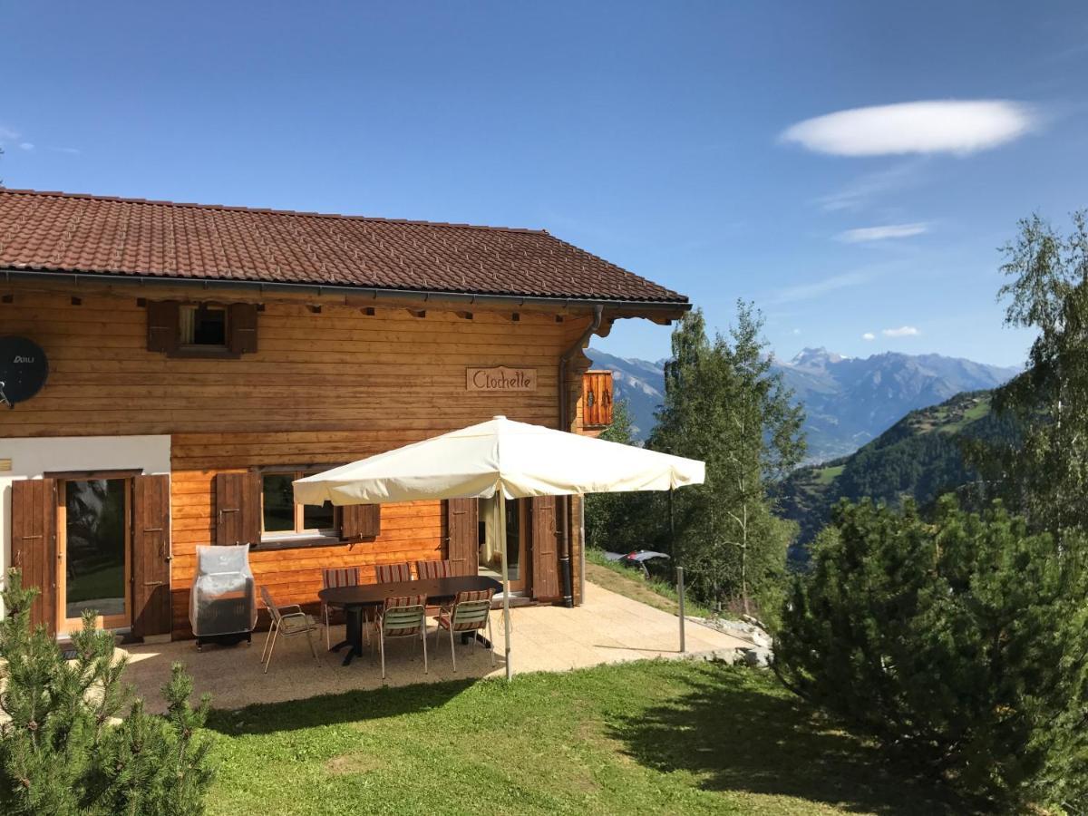 Chalet Clochette 4 Valles-Verbier Ла-Тзумаз Екстер'єр фото