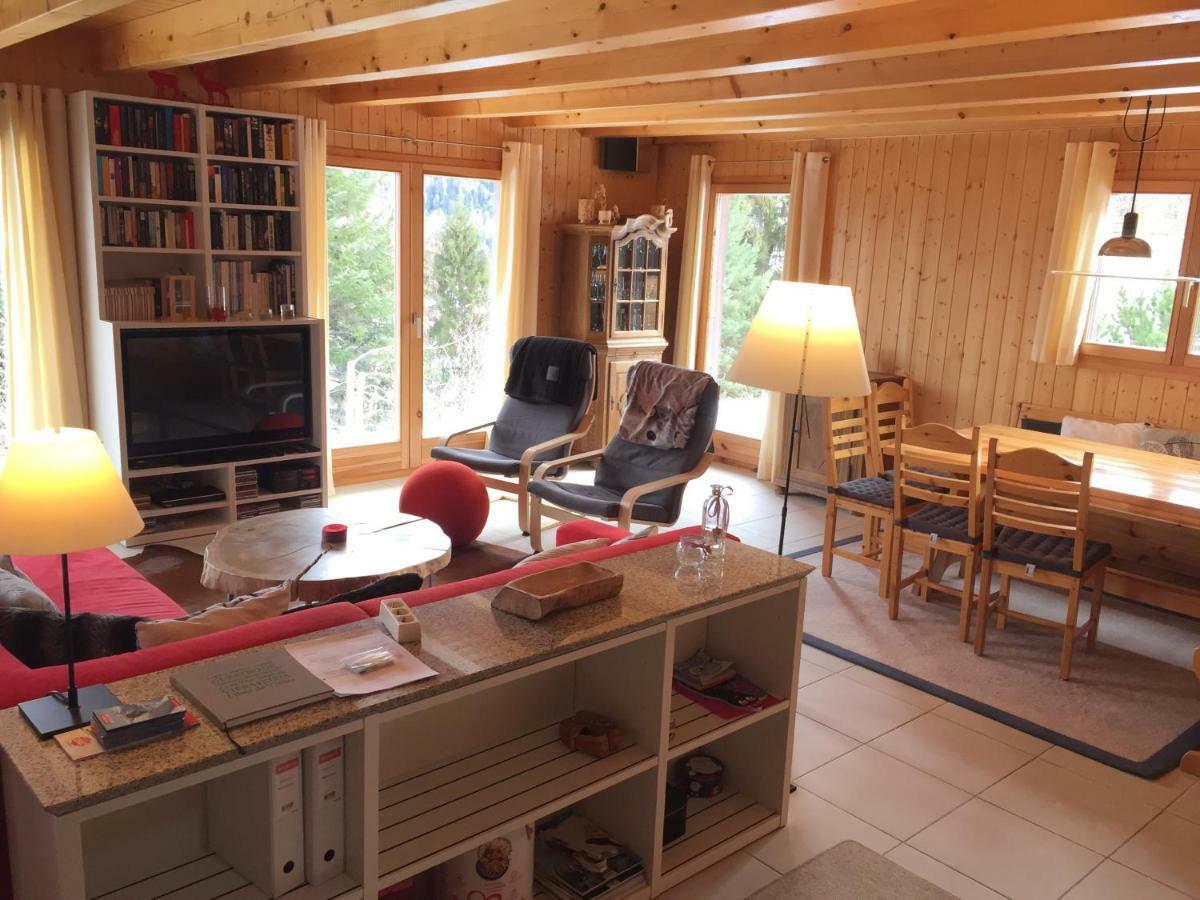 Chalet Clochette 4 Valles-Verbier Ла-Тзумаз Екстер'єр фото